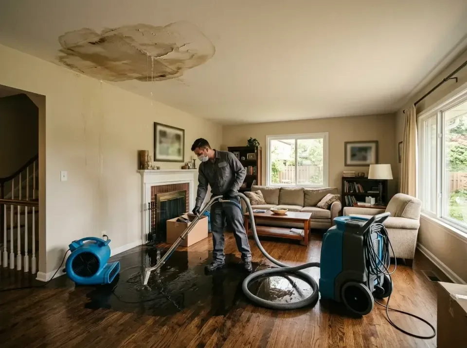 attic-pipe-burst-ceiling-drip-008 — frequently asked questions, Water Damage Restoration & Carpet Care in Kenmore, NY